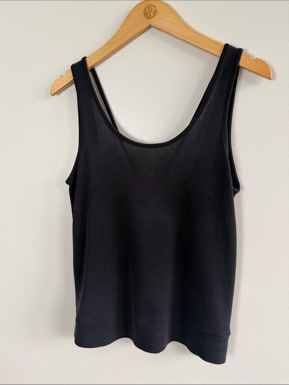 Athleta Black Scoop Neck Tank